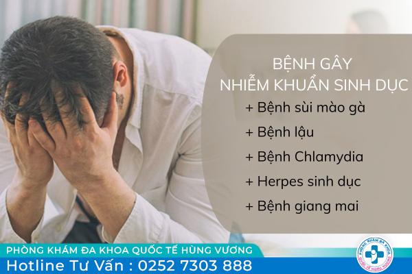 Các bệnh gây nhiễm khuẩn sinh dục là gì?