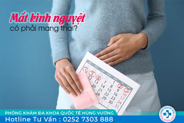 Bị mất kinh nguyệt có phải do mang thai không?