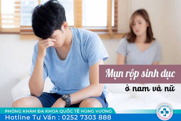 Dấu hiệu mụn rộp sinh dục ở nam và nữ